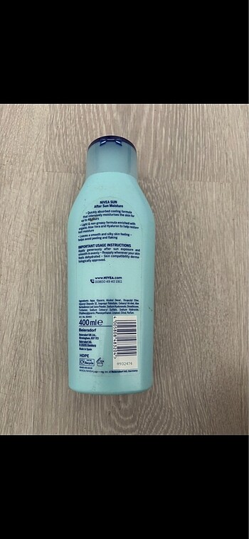 Nivea Güneş kremi