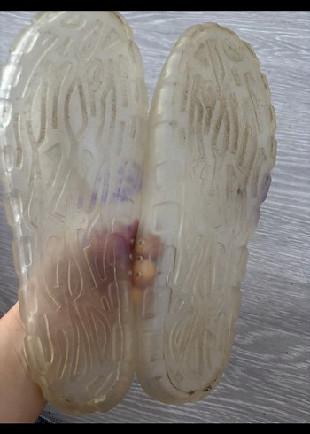 Şeffaf Erkek Plaj Ayakkabısı Beyaz - Görsel 3