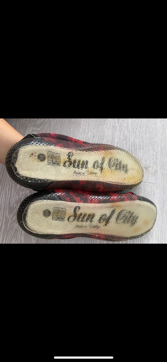 Kırmızı Yılan Desenli Erkek Su Ayakkabısı - Görsel 3