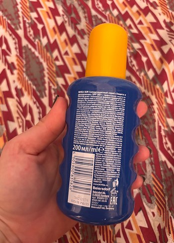 Nivea Nivea Sun SPF 50+ Güneş Koruyucu Sprey