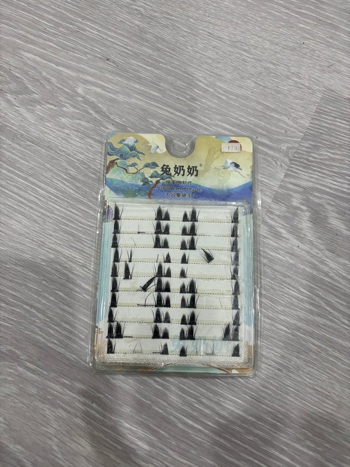 Gri Beyaz Takma Kirpik Seti - Görsel 2