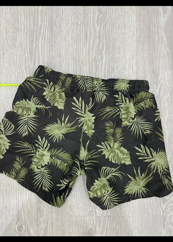 Erkek Yeşil Desenli Kısa Şort - Görsel 3