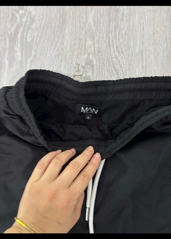 Siyah Erkek Mini Şort - Görsel 2