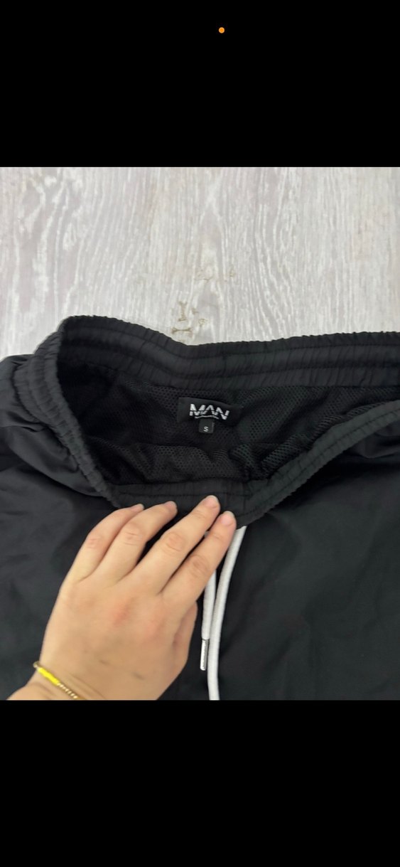 Siyah Erkek Mini Şort - Görsel 2