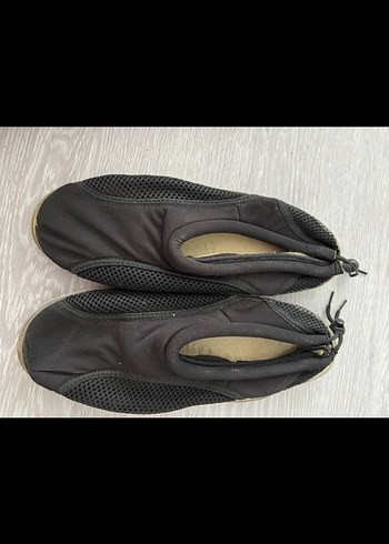 Erkek Siyah Gri Spor Su Ayakkabısı Velcro - Görsel 2