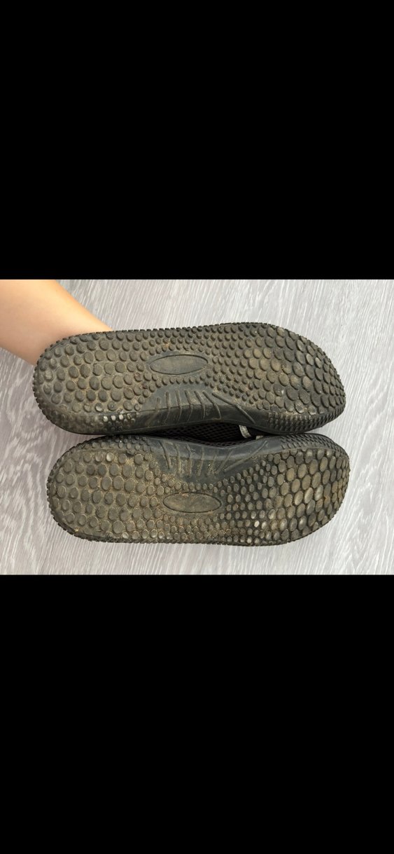 Gri-Kahverengi Erkek Su Ayakkabısı Velcro - Görsel 3