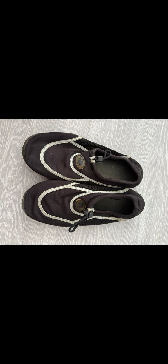 Gri-Kahverengi Erkek Su Ayakkabısı Velcro - Görsel 2