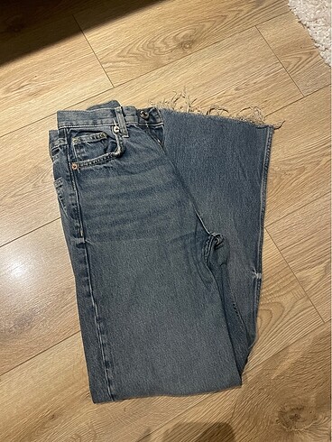Zara wide leg jean