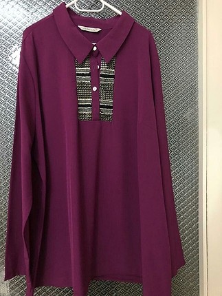#mor #tesettür #tunik#gömlek #azkullanilmis #temiz