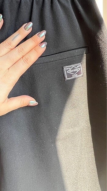 s Beden siyah Renk Bershka Siyah Şort