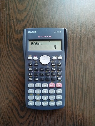 Casio Fx-82ms hesap makinesi