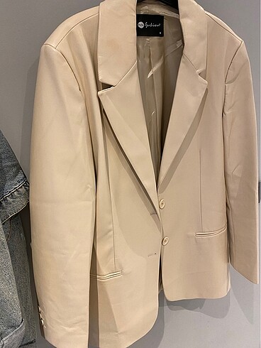 s Beden camel Renk Blazer