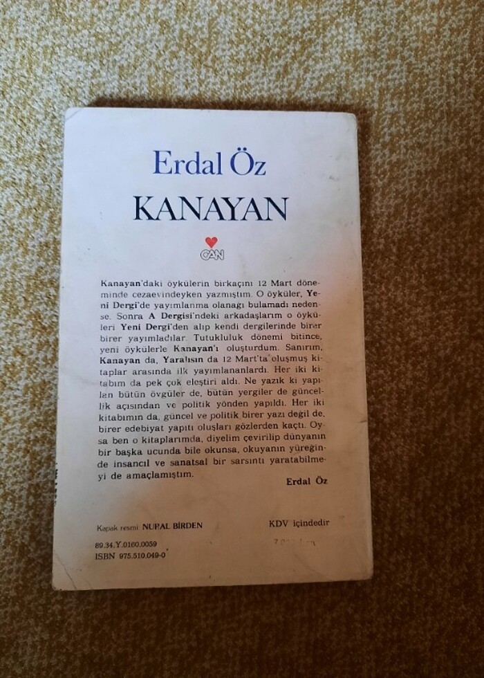 Erdal Öz Kanayan Can yayınları - Görsel 2