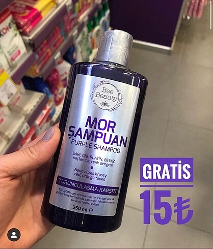 Bee Beauty mor şampuan bee beauty