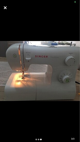 Singer piko ve dikiş makinası