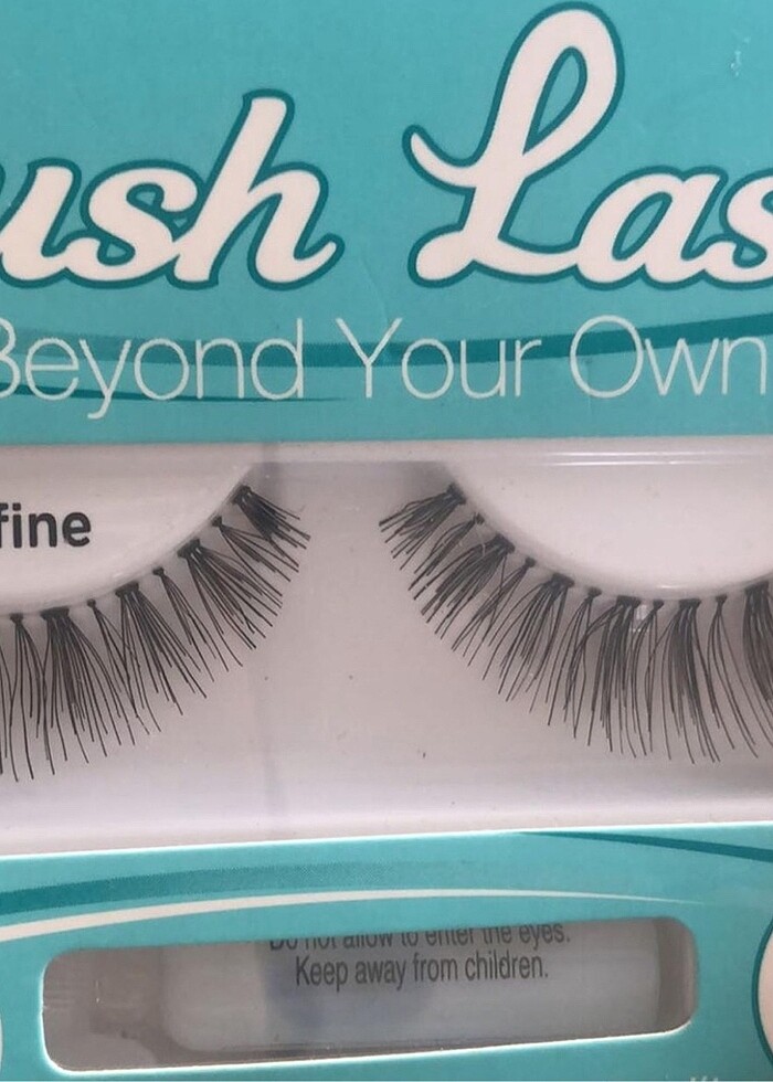 Natural takma kirpik - Görsel 2