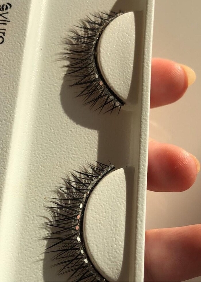 Taşlı Takma kirpik eylure - Görsel 2