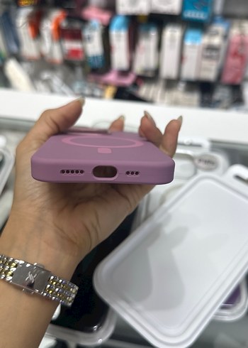 Apple iP14Pro Mavi Butonlu Kılıf - Görsel 13