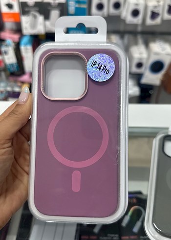 Apple iP14Pro Mavi Butonlu Kılıf - Görsel 4