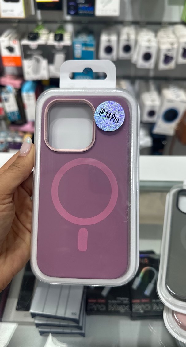 Apple iP14Pro Mavi Butonlu Kılıf - Görsel 4