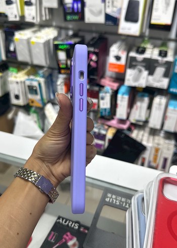 Apple Mor Parlak iPhone Kılıfı - Görsel 10