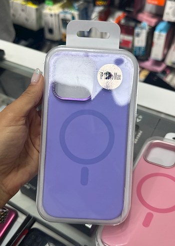 Apple Pembe Parlak iPhone 16 Pro Max Kılıfı - Görsel 2