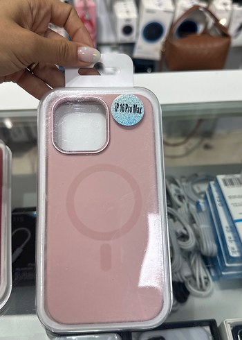 Apple Pembe Parlak iPhone 16 Pro Max Kılıfı - Görsel 4