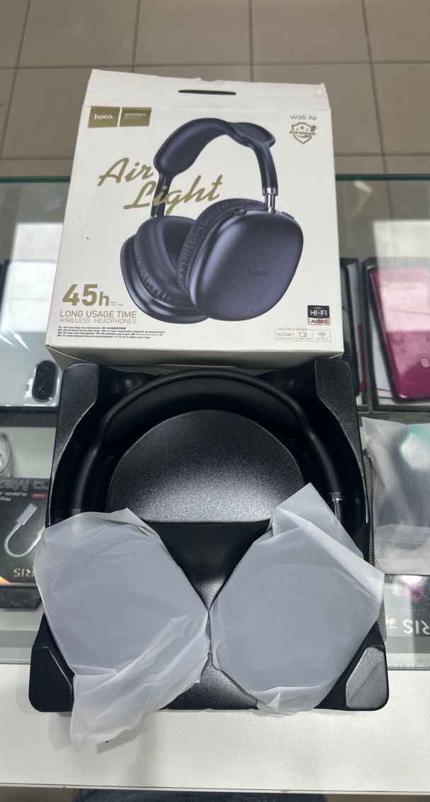 Hoco W35 Air Kablosuz Siyah Kulaklık - Görsel 2