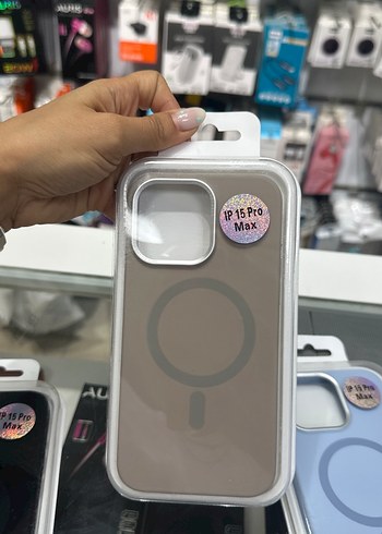 Apple IP 15 Pro Max Siyah Parlak Telefon Kılıfı - Görsel 2