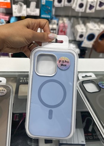 Apple IP 15 Pro Max Siyah Parlak Telefon Kılıfı - Görsel 3