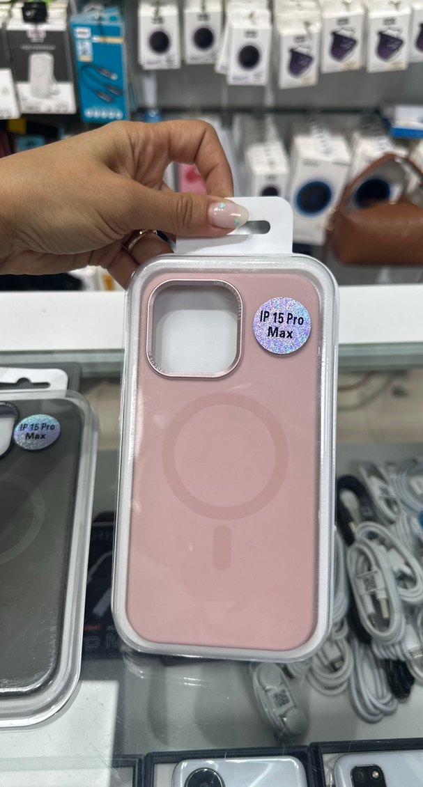 Apple IP 15 Pro Max Siyah Parlak Telefon Kılıfı - Görsel 5