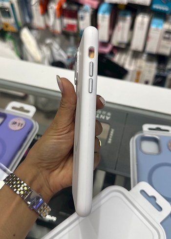 Apple Mor Parlak iPhone 11 Kılıfı - Görsel 7