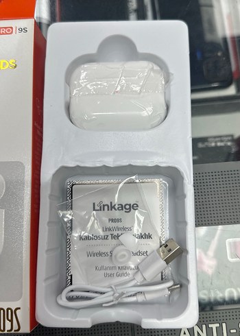 Linkage PRO9S Beyaz Kablosuz Kulaklık - Görsel 3