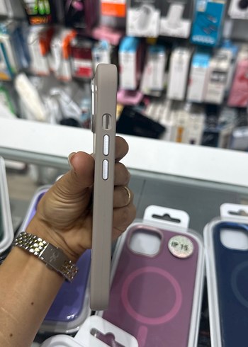 Apple Pembe Düğmeli Telefon Kılıfı 15 - Görsel 11