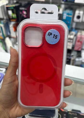 Apple Pembe Düğmeli Telefon Kılıfı 15 - Görsel 2