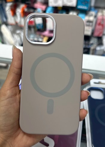 Apple Pembe Düğmeli Telefon Kılıfı 15 - Görsel 8