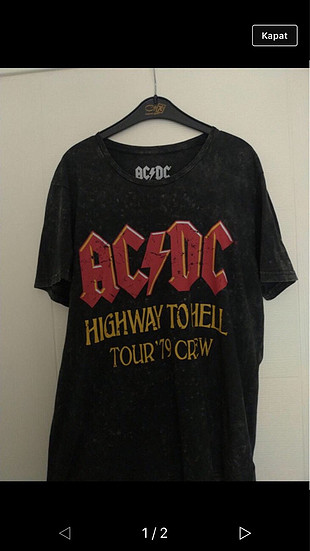 Acdc tişört