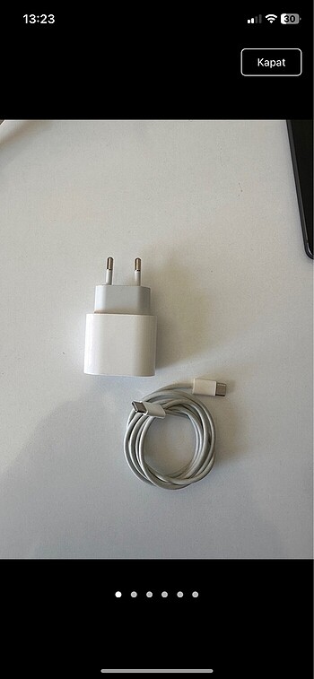 apple 20 w güç adaptörü