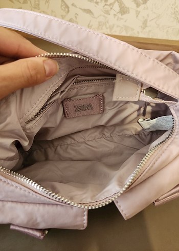 lila Pastel Renkli Tokalı Kadın Çanta zara - Görsel 6