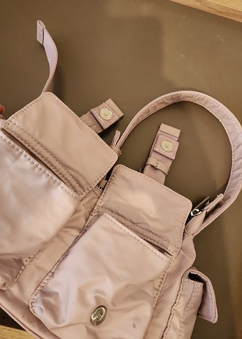lila Pastel Renkli Tokalı Kadın Çanta zara - Görsel 5