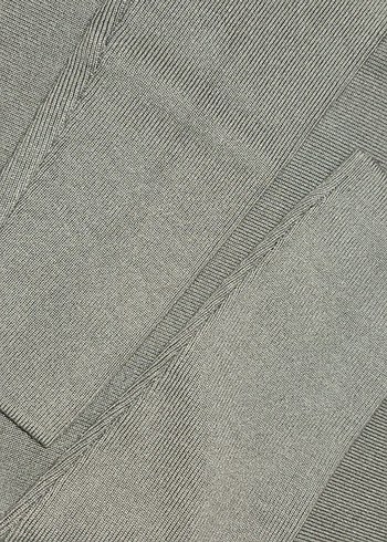 Gri Kadın İnce Örgü Kısa Kazak zara marka - Görsel 4