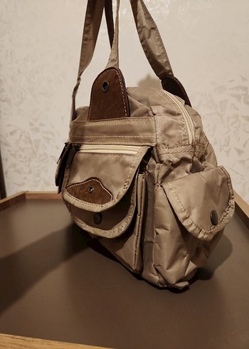 Bej Deri Tokalı Kadın Çanta ççs marka - Görsel 5