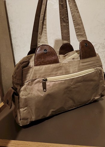 Bej Deri Tokalı Kadın Çanta ççs marka - Görsel 7