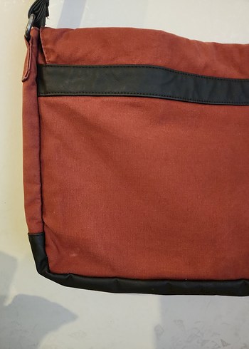 Kırmızı Erkek Omuz Çantası Tokalı KAFT - Görsel 4
