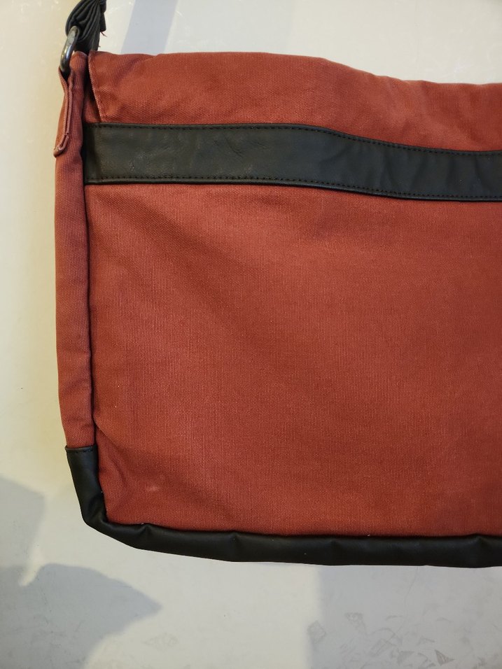Kırmızı Erkek Omuz Çantası Tokalı KAFT - Görsel 4