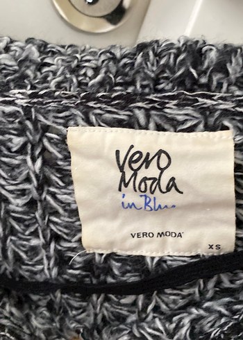 Gri Örgü Mini Kadın Kazak - Görsel 2