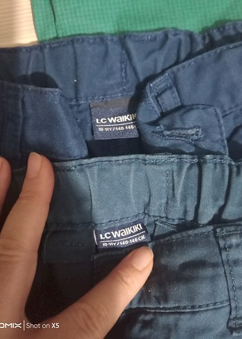 9 Yaş Beden Erkek Lacivert Kemerli Şort