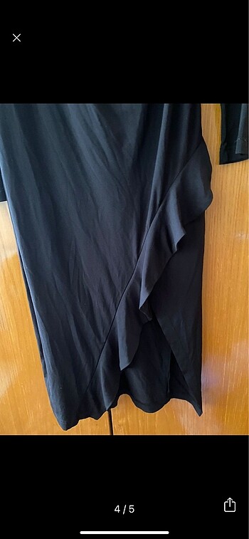 s Beden siyah Renk Trendyol Siyah Elbise
