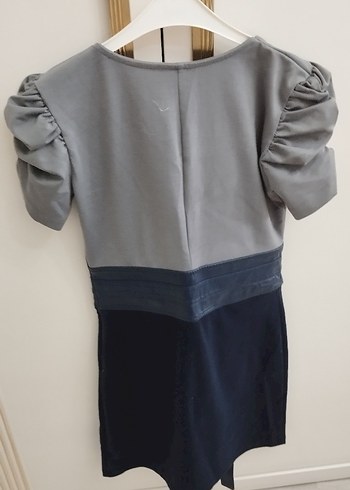 Kemerli batik marka elbise - Görsel 2