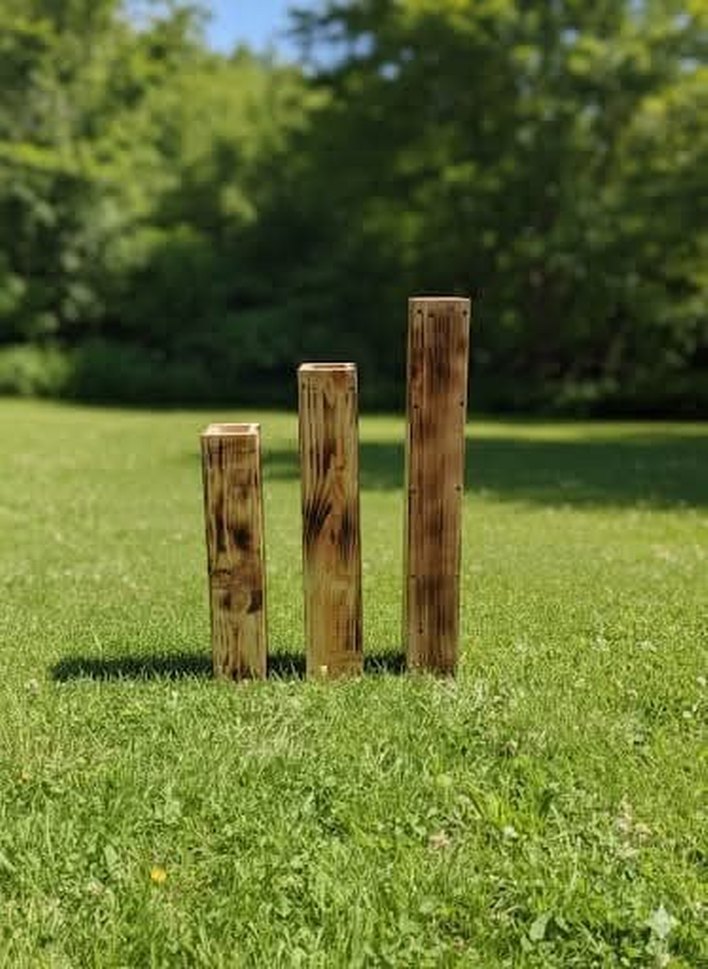 Ahşap Çok Renkli Vazolar - Görsel 2